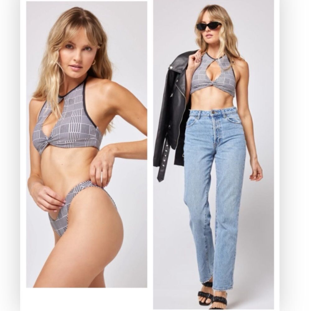 L*Space | Jessy Halter Cut Out Bikini Top $110